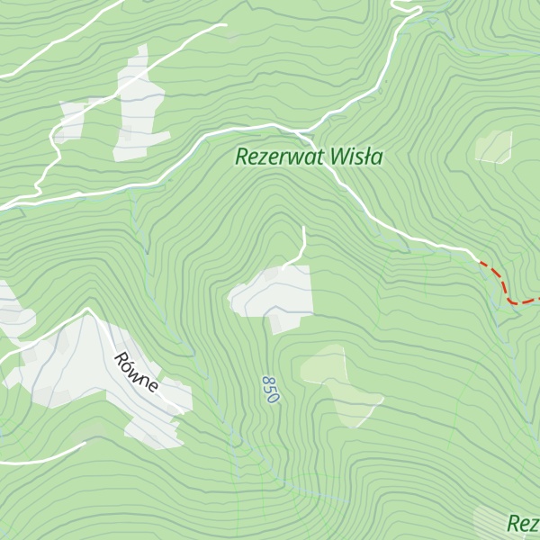 Map of Chata Rodło