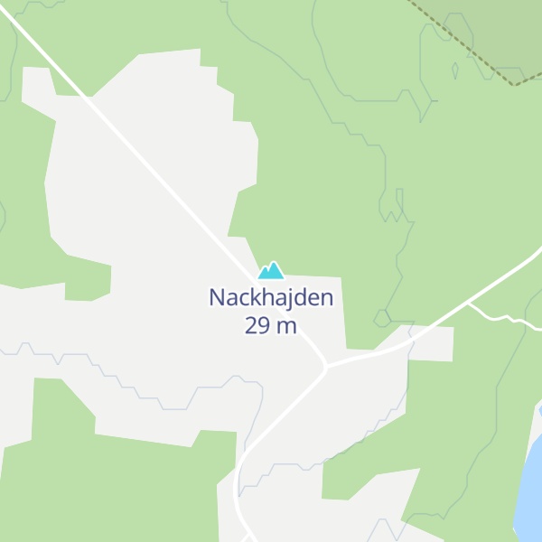 Map of Nackhajden