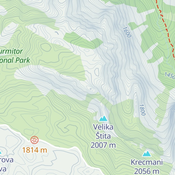 Map of Raklje