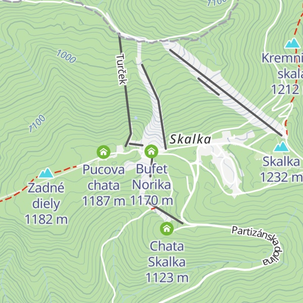 Map of Bufet Norika