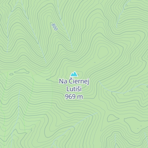 Map of Na Čiernej Lutiši