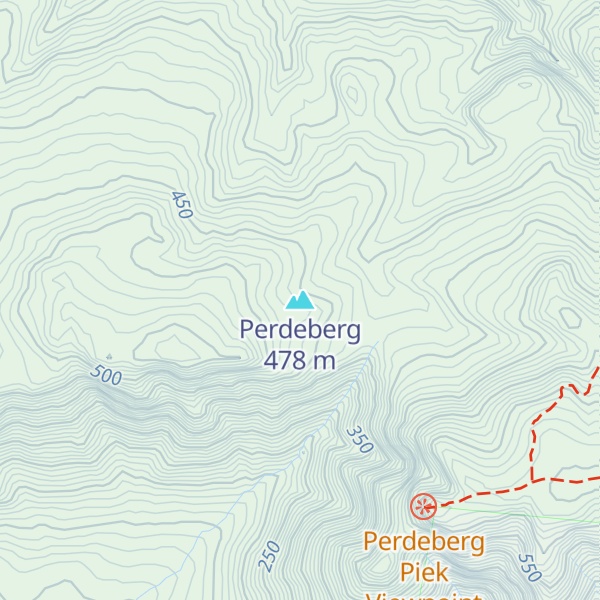 Map of Perdeberg