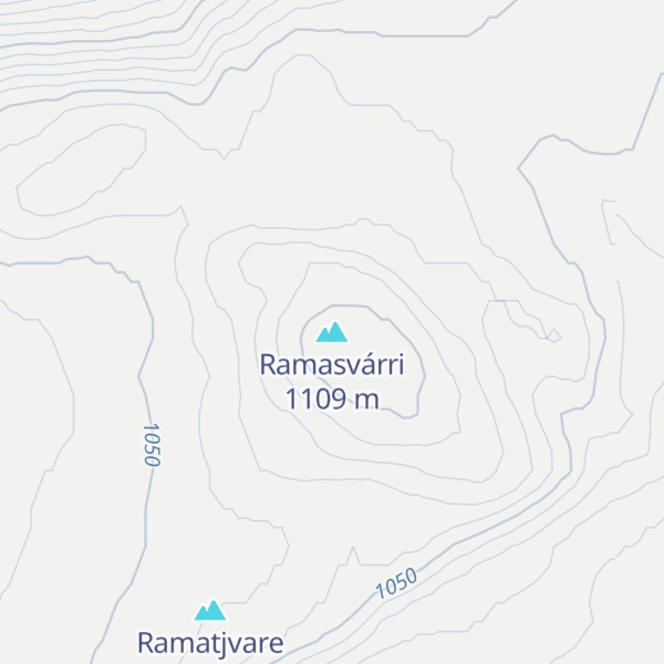 Map of Ramasvárri