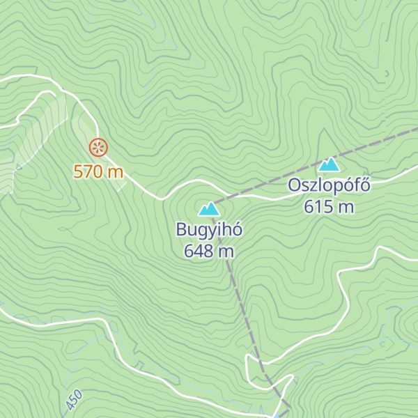 Map of Bugyihó