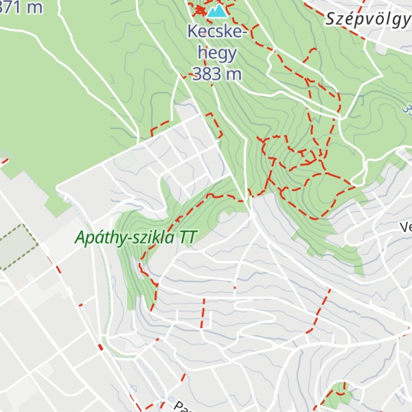 Map of Vaskapu-hegy