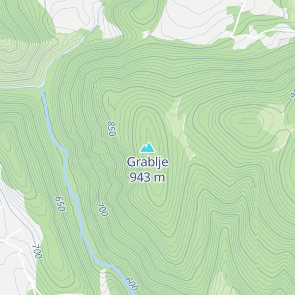 Map of Grablje