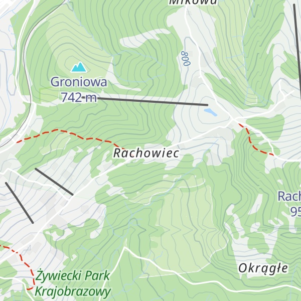 Map of Chata Zwierzówka