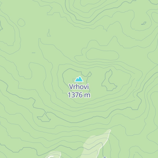 Map of Vrhovi