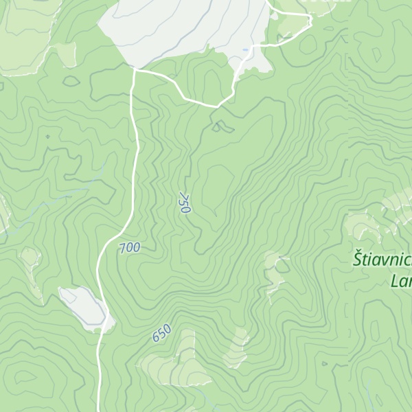 Map of Jabloňový vrch