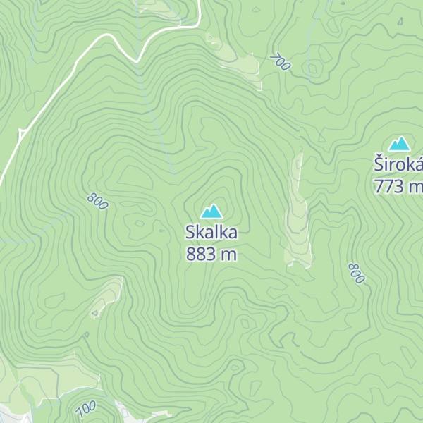 Map of Skalka