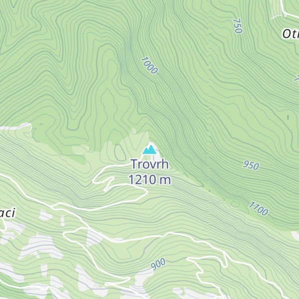 Map of Trovrh