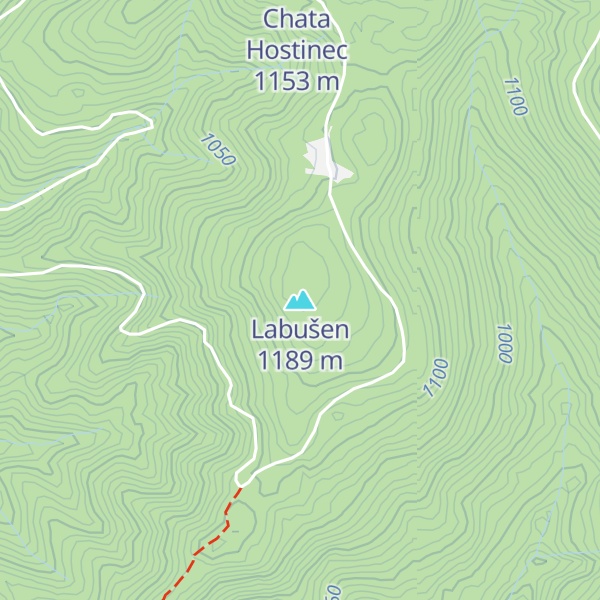 Map of Labušen