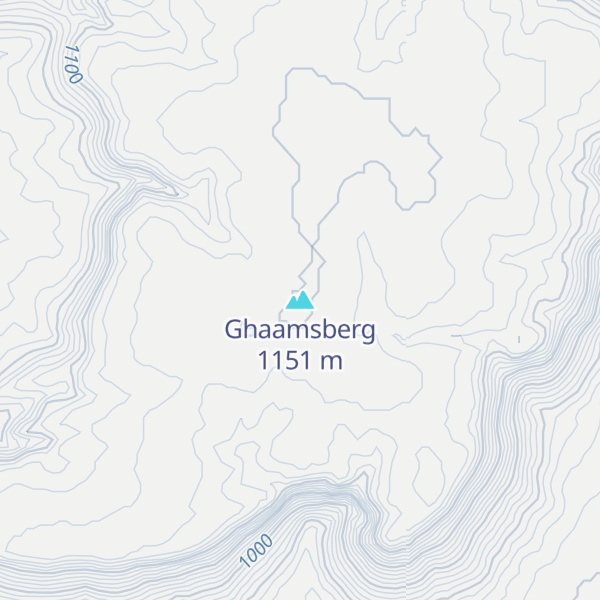 Map of Ghaamsberg
