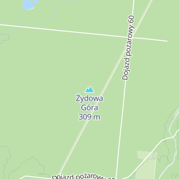 Map of Żydowa Góra