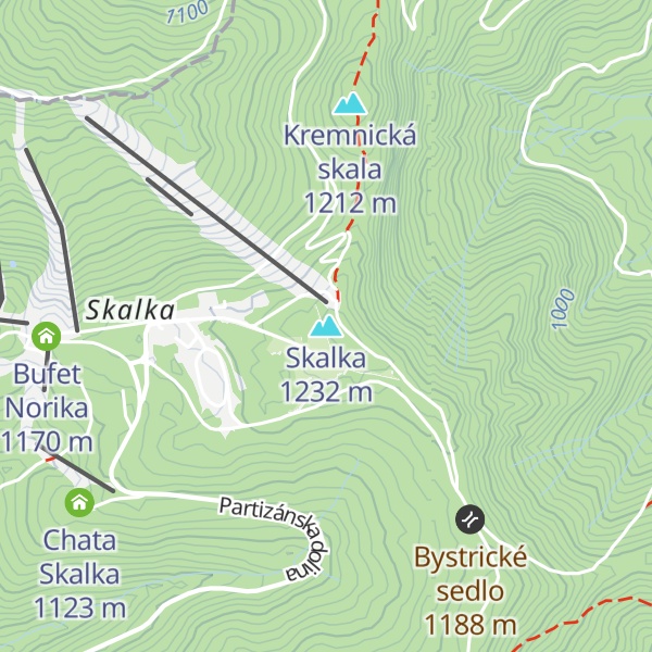 Map of Skalka
