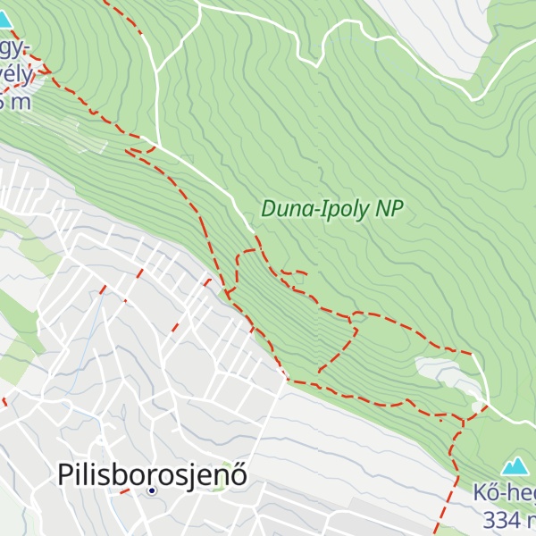 Map of Ezüst-kevély
