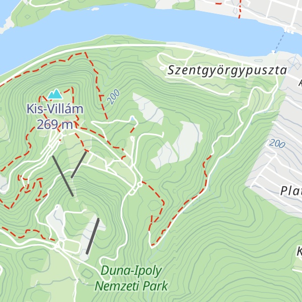 Map of Mogyoró-hegy