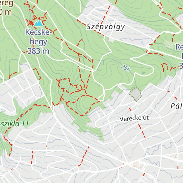 Map of Látó-hegy