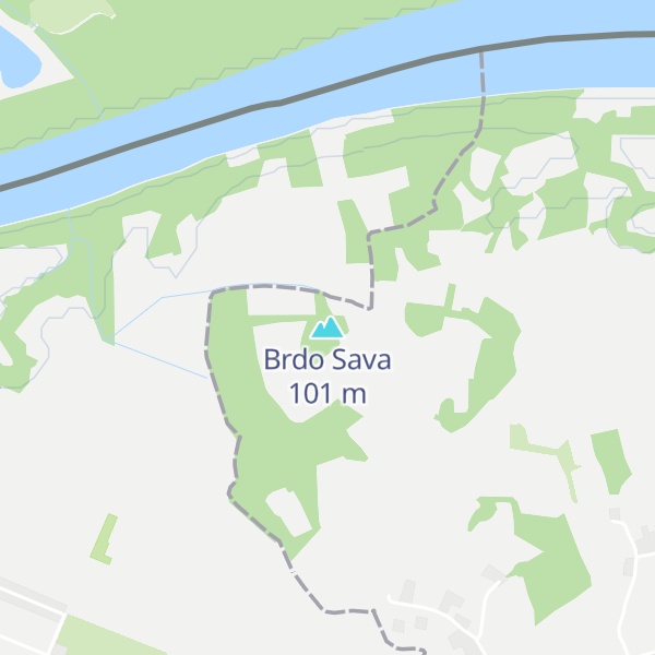 Map of Brdo Sava