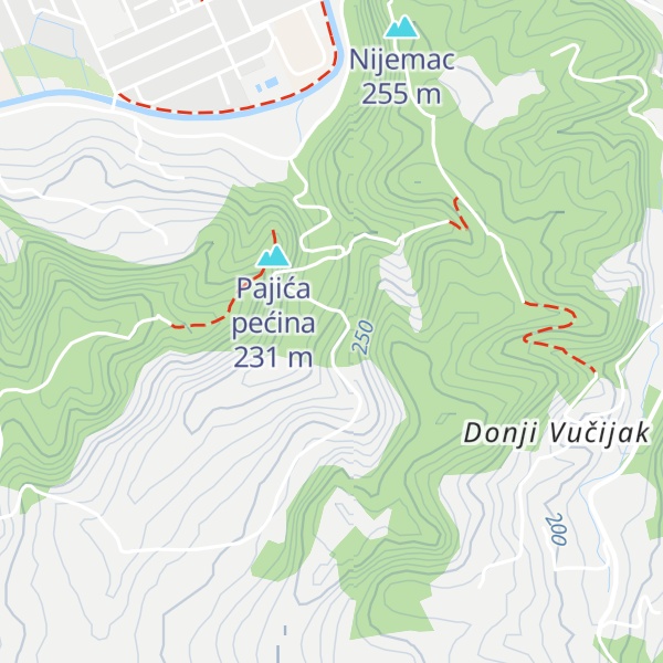 Map of Lovačka kuća "Hajduk"