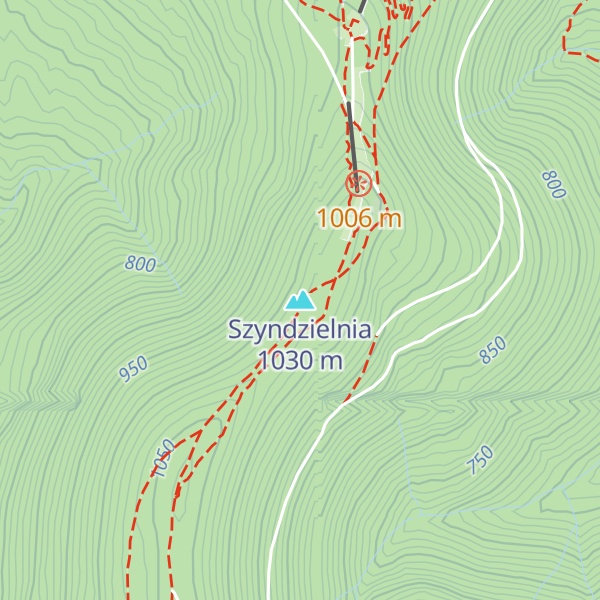 Map of Szyndzielnia
