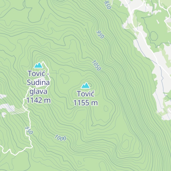 Map of Tović