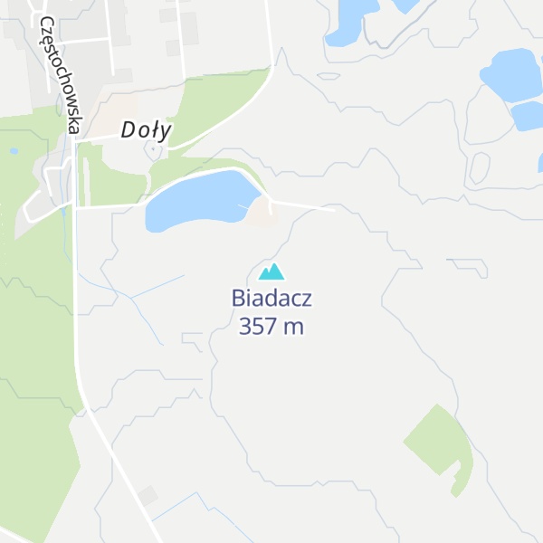 Map of Biadacz