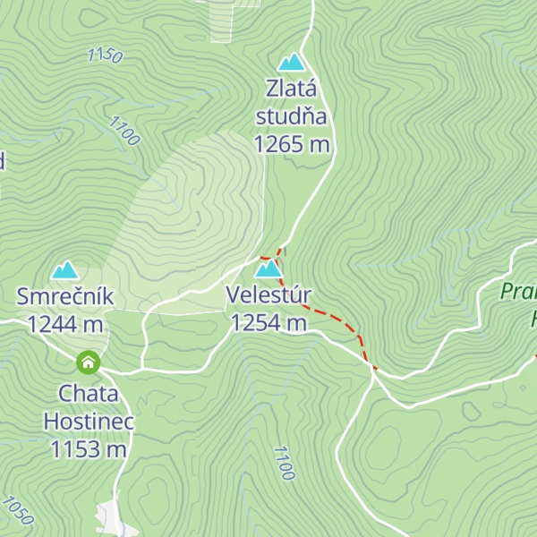 Map of Velestúr