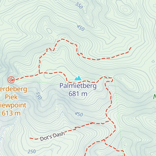 Map of Palmietberg