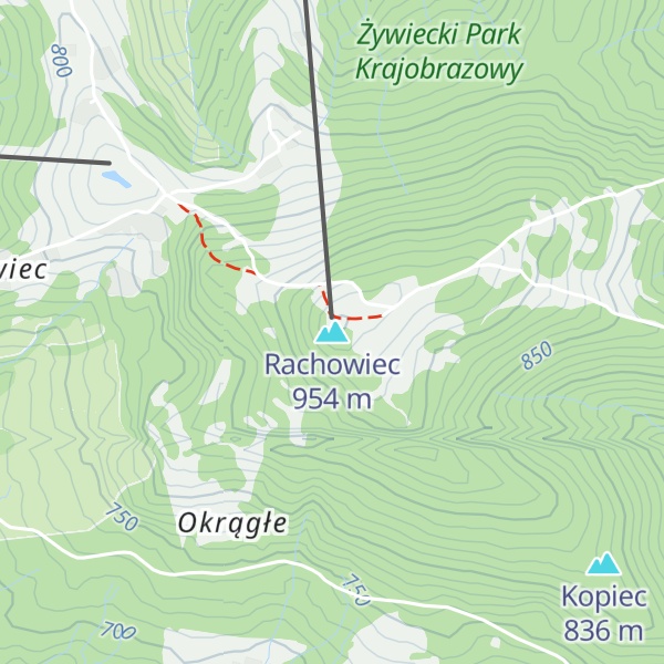 Map of Rachowiec