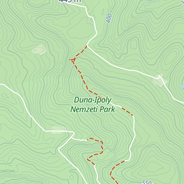 Map of Barát-halom