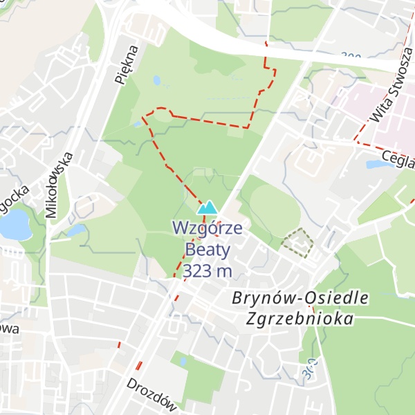 Map of Wzgórze Beaty