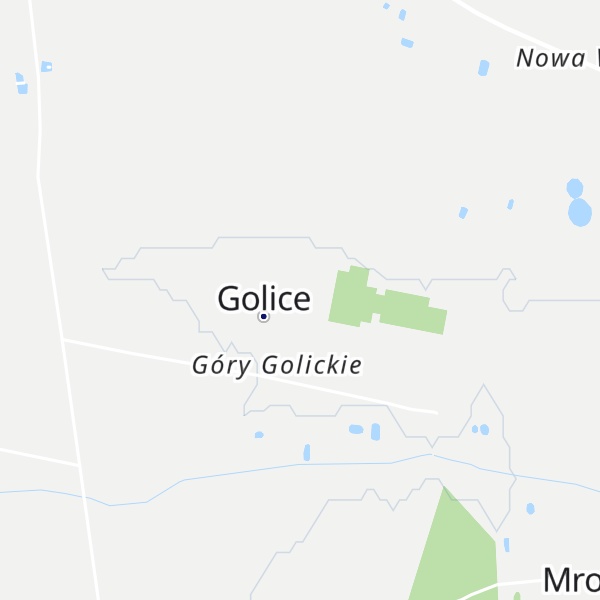 Map of Góry Golickie 136.4 m