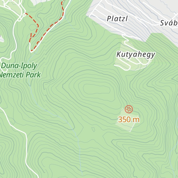 Map of Len-hegy