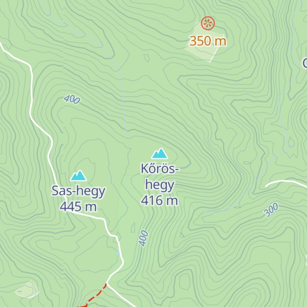 Map of Pap-hegy