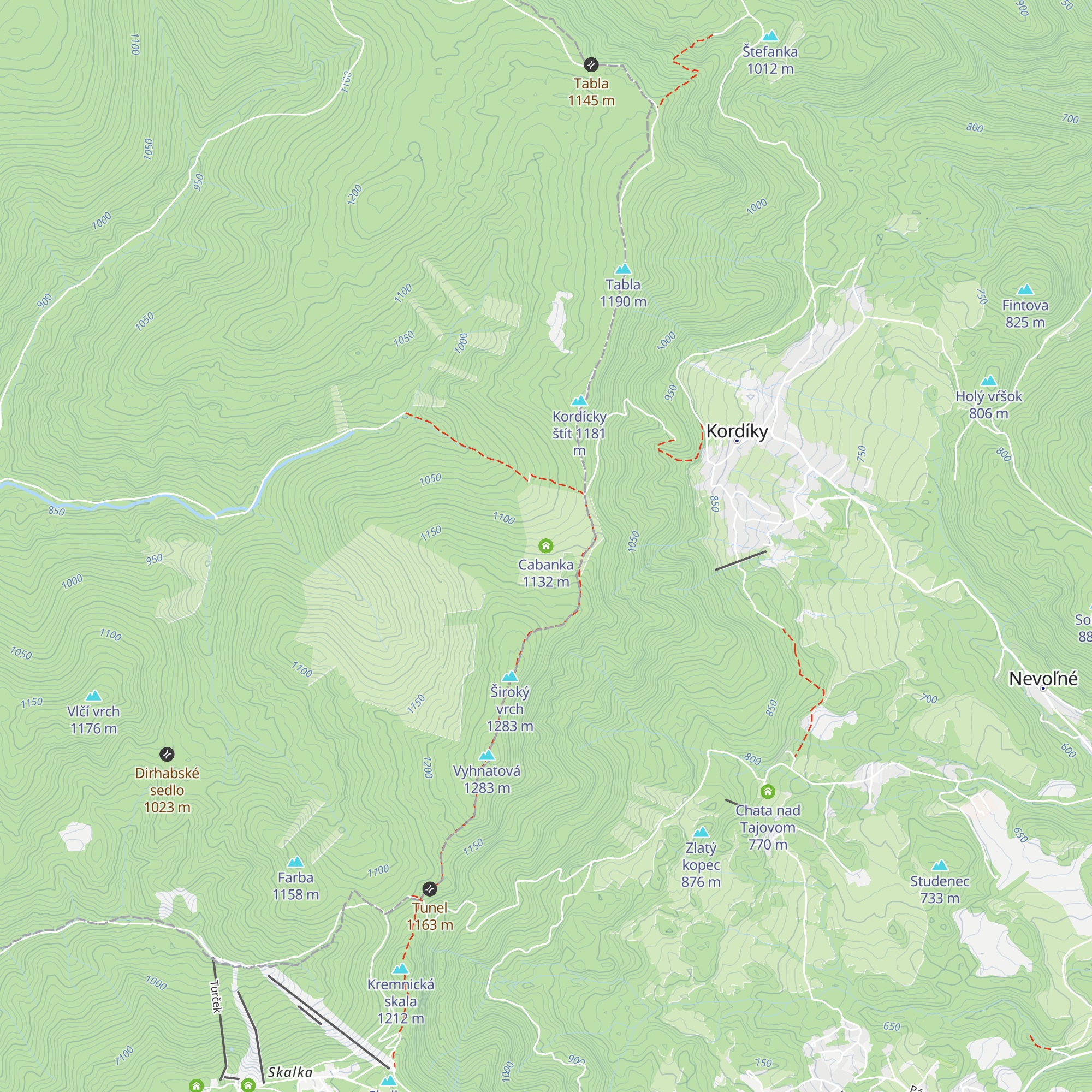Cabanka map