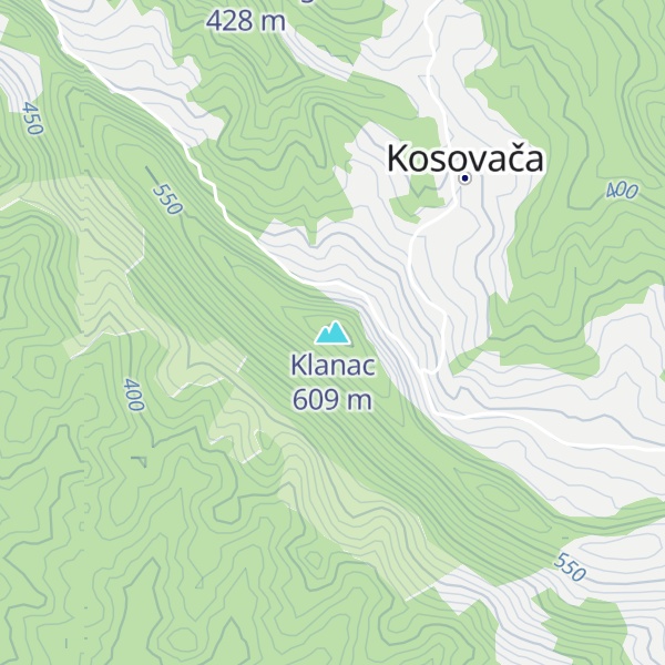 Map of Klanac