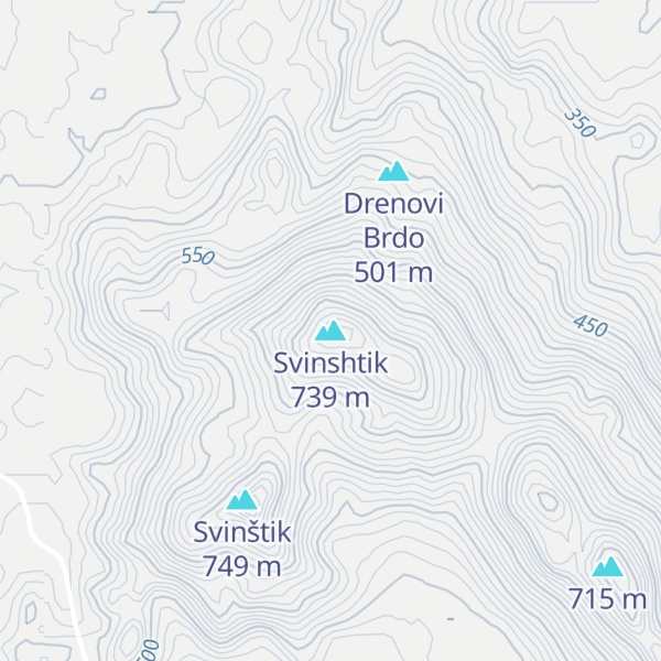 Map of Svinshtik