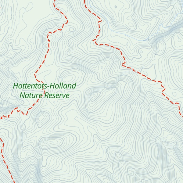 Map of Moordenaarskloof