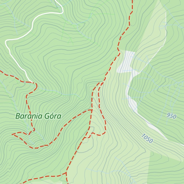 Map of Czyrwony Usyp