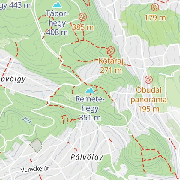 Map of Remete-hegy