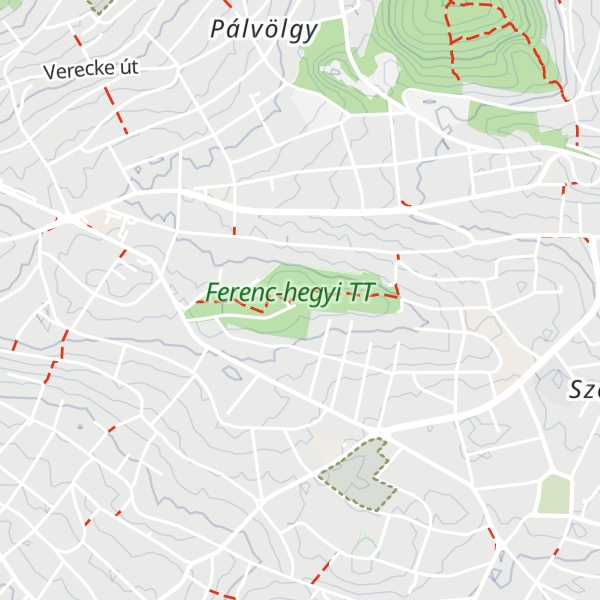 Map of Ferenc-hegy