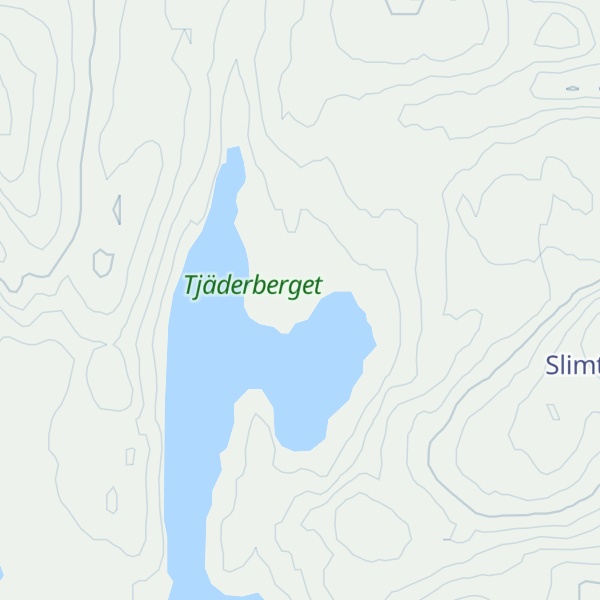 Map of Slimtmorkojan Tjäderberget