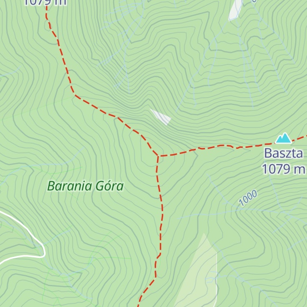 Map of Magurka Wiślańska