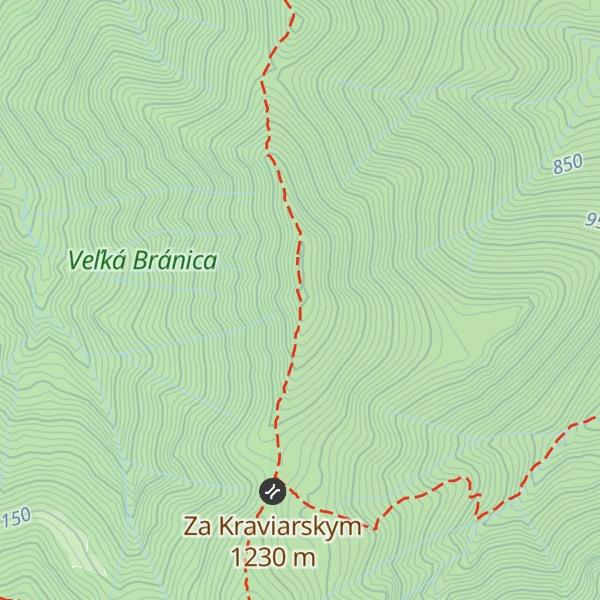 Map of Kraviarske
