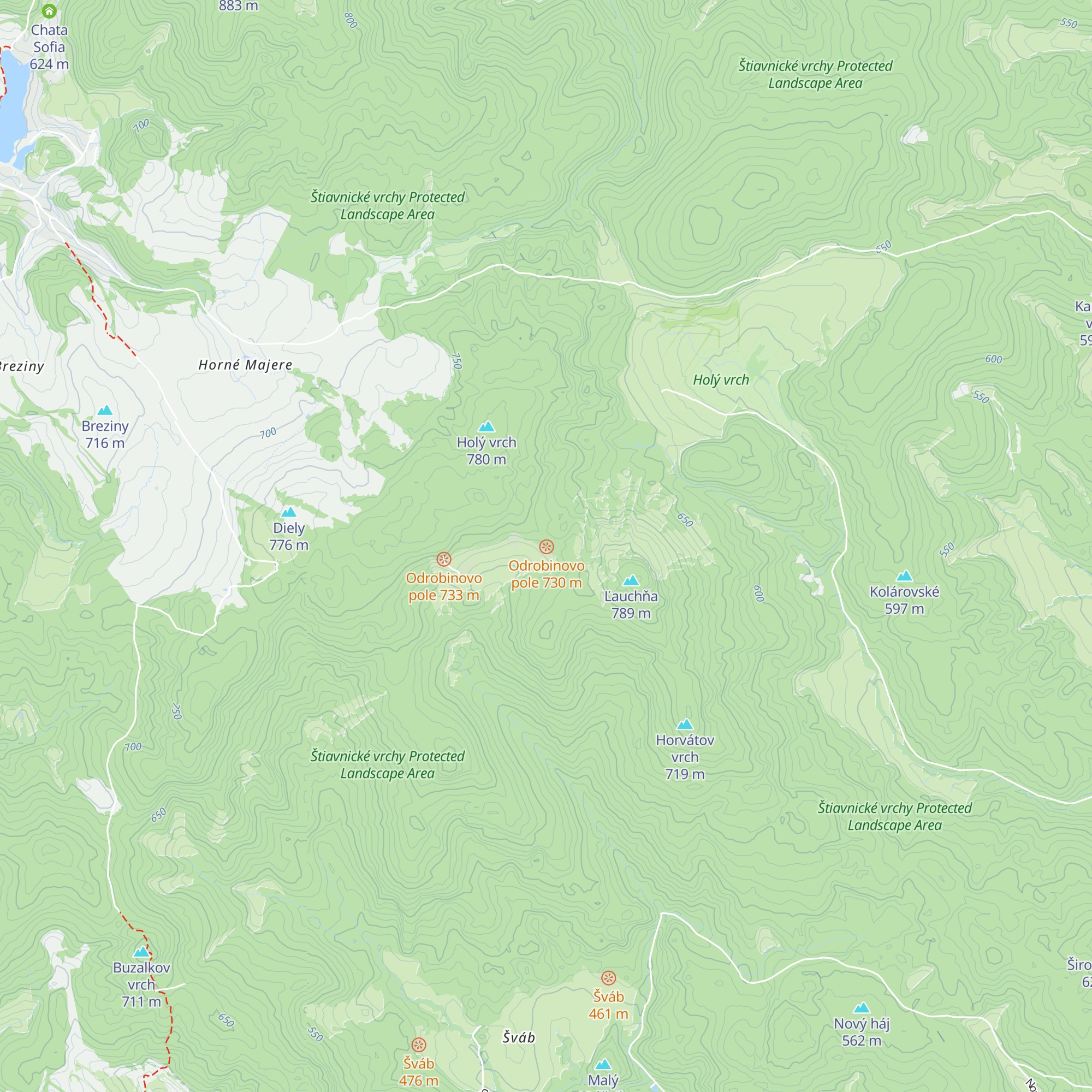 Železničný vagón map
