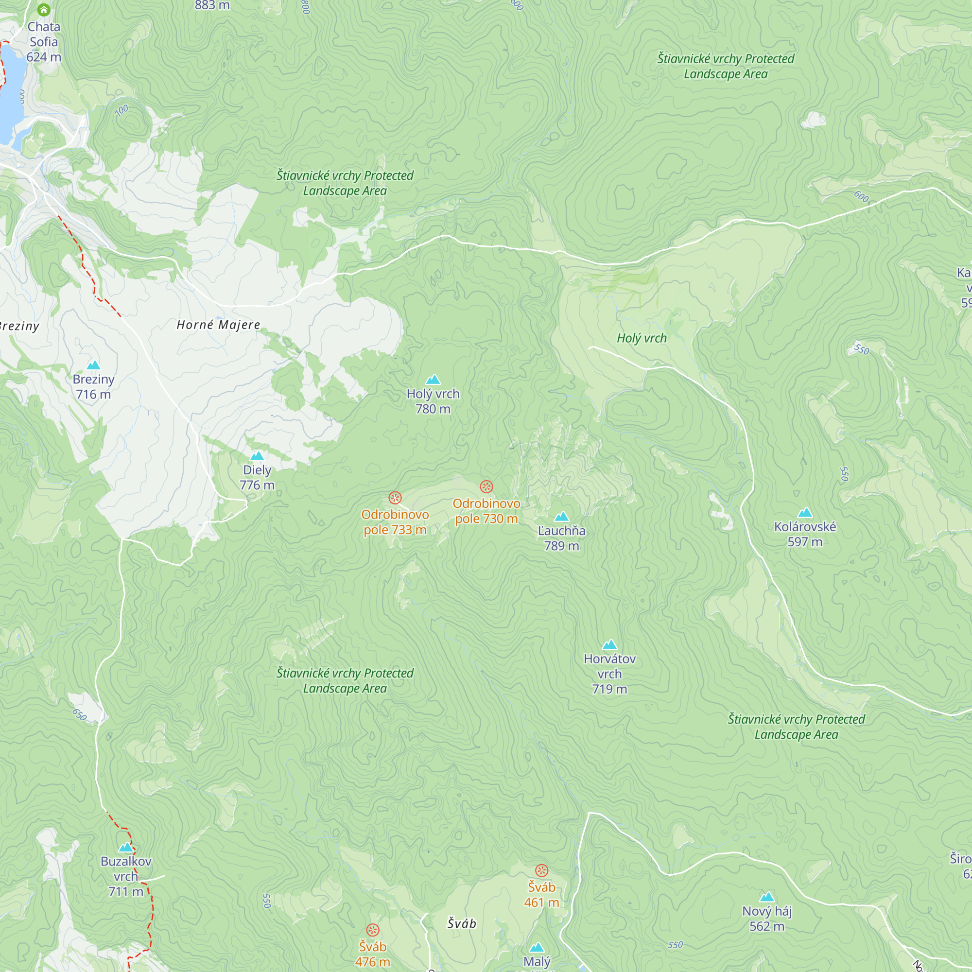 Železničný vagón map