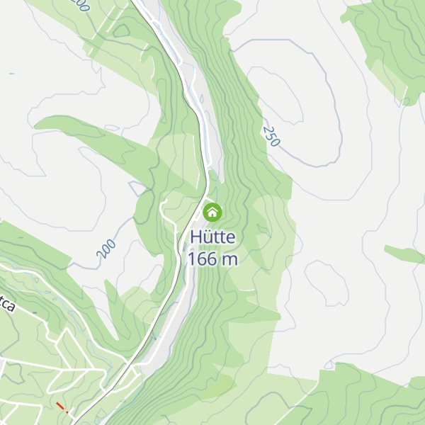 Map of Hütte