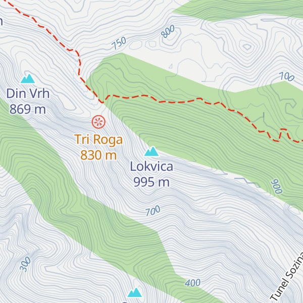 Map of Lokvica