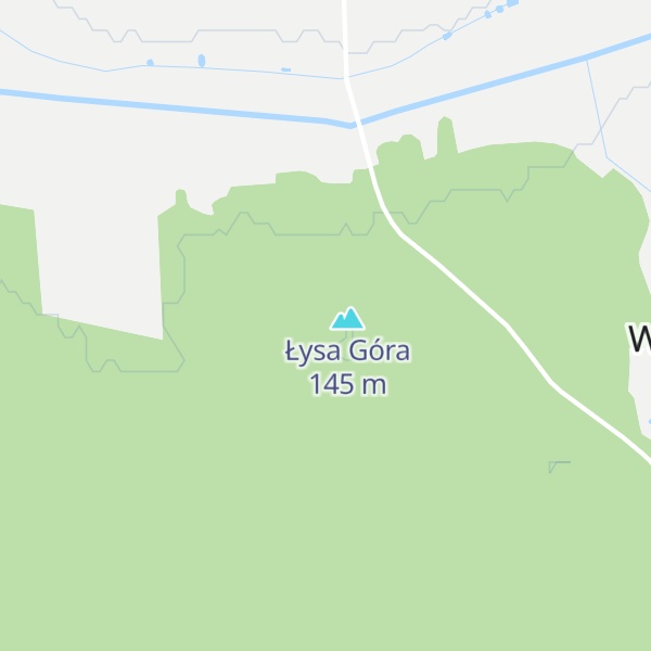 Map of Niemiecka Góra 143.9 m